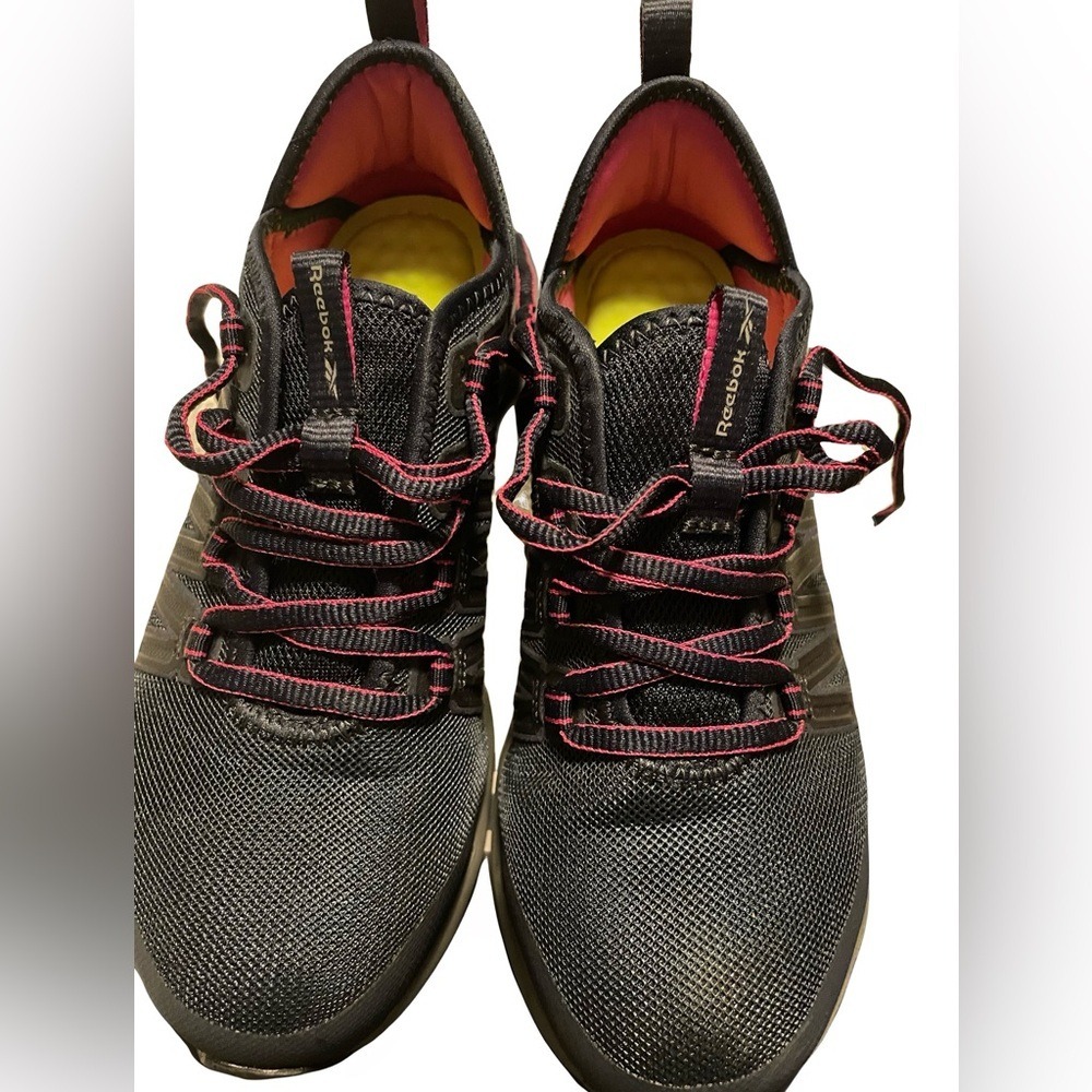 Reebok Astroride RB308 Steel Toe Shoes Sneaker 7W Women Navy Purple - Picture 13 of 15